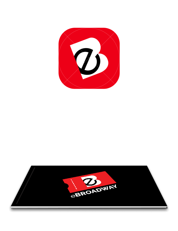 eBroadway visual identity system by ACDesigner