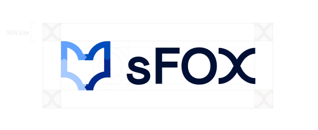 sFOX brand identity design with logo and style guide